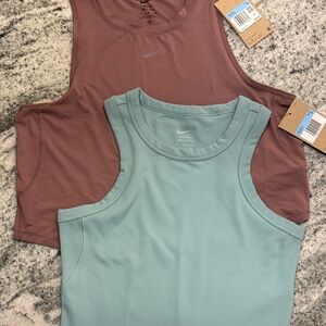 Nike Women's Tops - Mauve and Teal